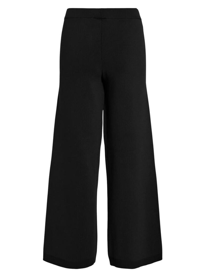Pantaloni in maglia Vila Visway neri per donna