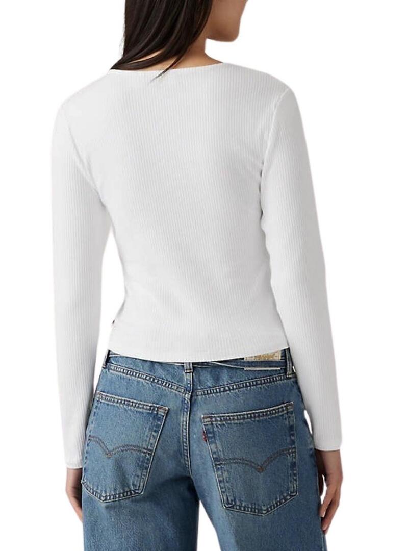 Giacca Levis Muse bianca da donna.