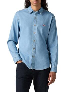 Camicia Levis Battery denim per uomo