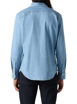 Camicia Levis Battery denim per uomo