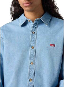 Camicia Levis Battery denim per uomo