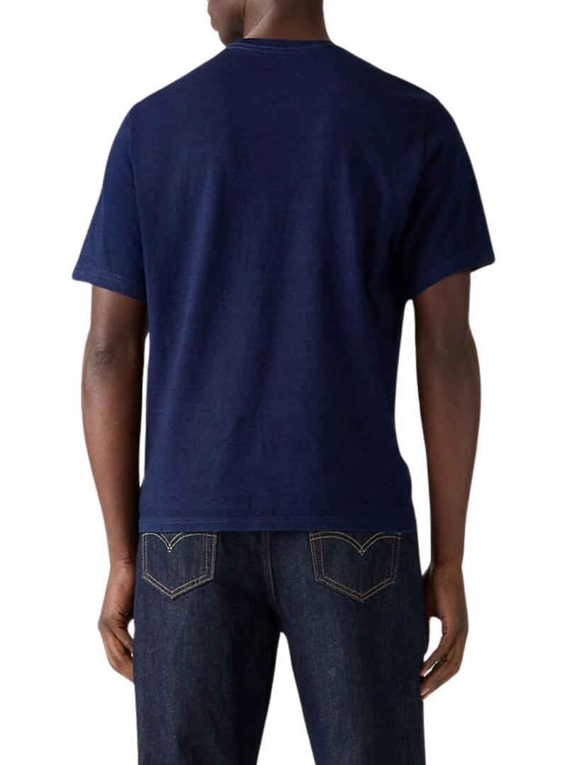 Maglietta Levis Archive blu per uomo