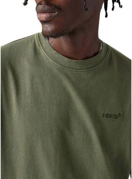 Maglietta Levis Vintage Tab verde per uomo