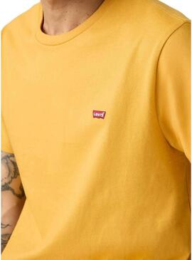 Maglietta Levi's basic gialla per uomo