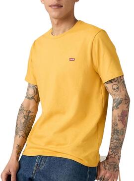 Maglietta Levi's basic gialla per uomo