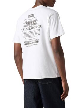 Maglietta Levis Vintage bianca per uomo