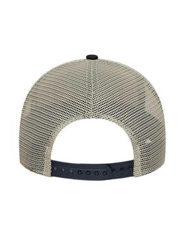Cappellino New Era Animal Patch beige per uomo