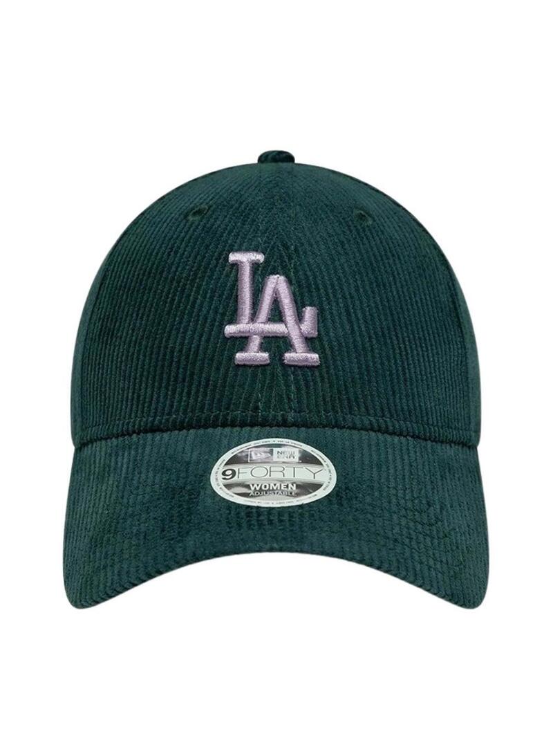Cappellino New Era Cord LA verde per donna