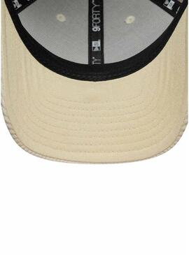 Cappello New Era Cord beige LA per donna