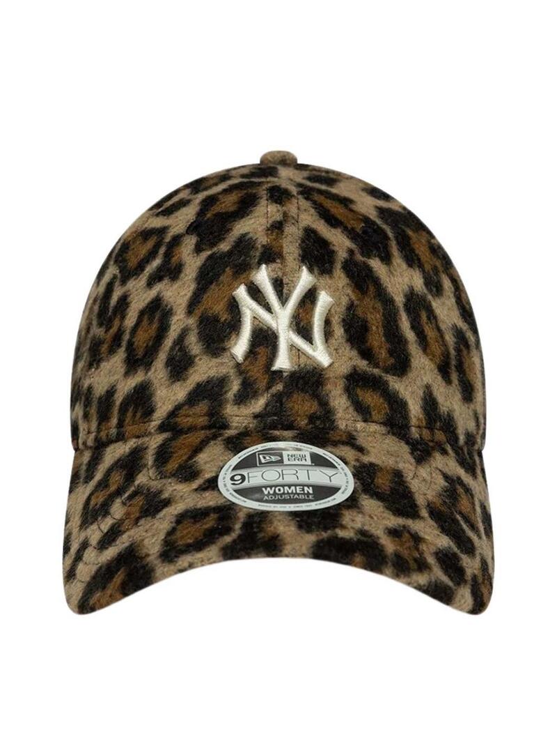 Cappello New Era Cosy animal print per donna