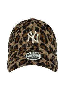 Cappello New Era Cosy animal print per donna