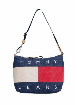 Borsa Tommy Jeans Archive denim per donna