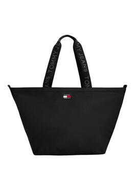 Borsa Tommy Jeans Tote nera per donna