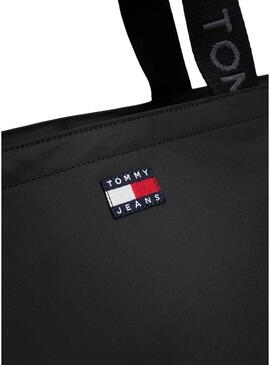 Borsa Tommy Jeans Tote nera per donna