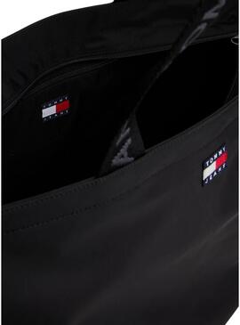 Borsa Tommy Jeans Tote nera per donna
