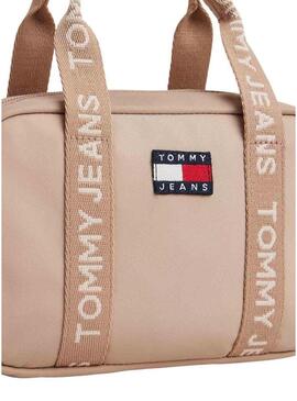 Borsa Tommy Jeans Daily Crossover beige per donna