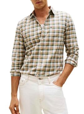 Camicia Tommy Hilfiger Heritage Oxford tartan per uomo
