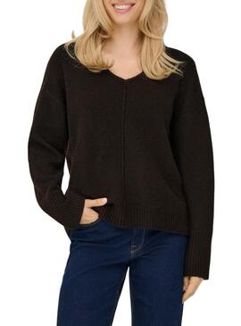 Maglia Only Whitney marrone per donna
