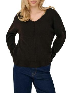 Maglia Only Whitney marrone per donna