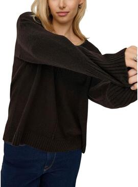 Maglia Only Whitney marrone per donna