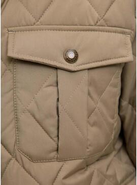 Cappotto Jack and Jones Blubryan beige per uomo