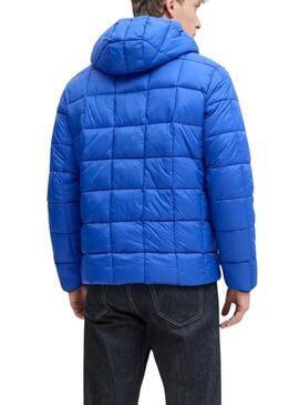 Giacca Jack and Jones Brook reversibile blu per uomo
