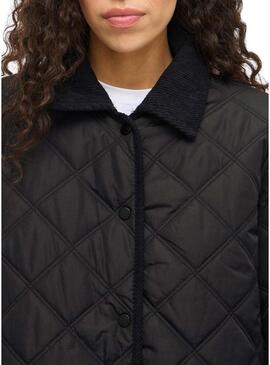 Parka Vila Viquila nera per donna