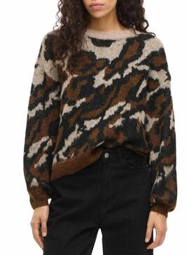 Maglia animal print Vila Viloma per donna.