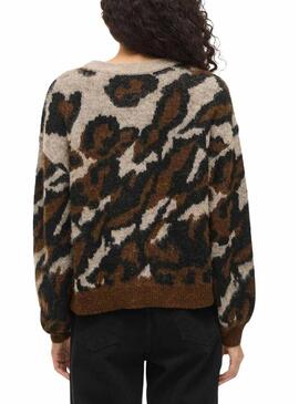 Maglia animal print Vila Viloma per donna.