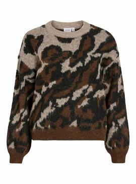 Maglia animal print Vila Viloma per donna.