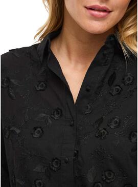 Camicia Vila Visimone nera per donna