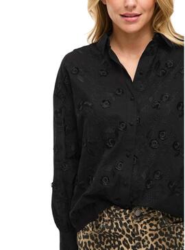Camicia Vila Visimone nera per donna