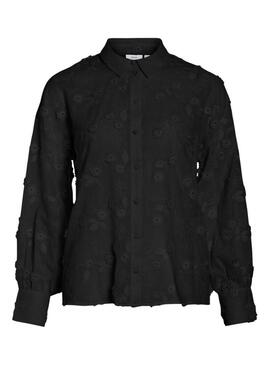 Camicia Vila Visimone nera per donna