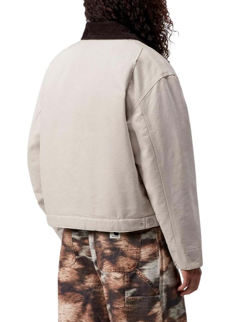Giacca Carhartt Detroit beige per donna.