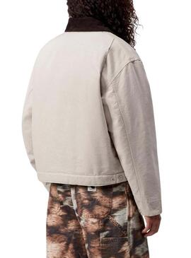 Giacca Carhartt Detroit beige per donna.