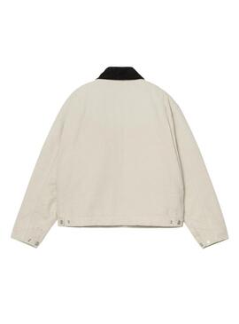 Giacca Carhartt Detroit beige per donna.