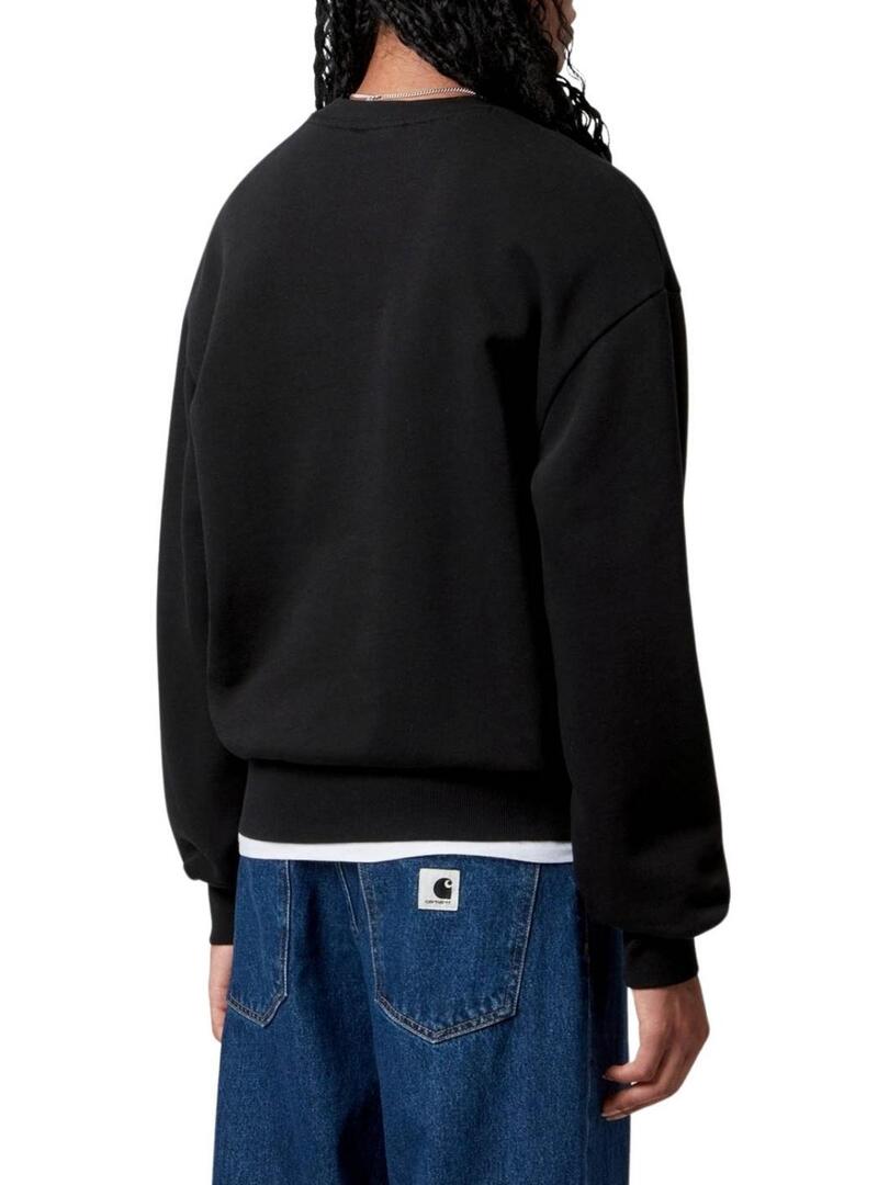 Felpa Carhartt Casey nera per donna