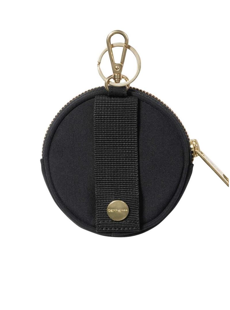Portafoglio Carhartt Clarton nero per donna e uomo