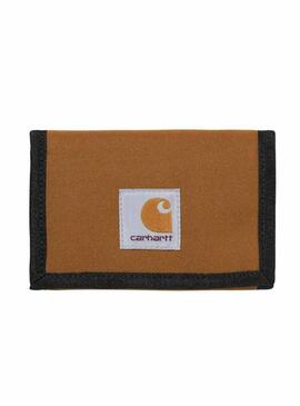 Portafoglio Carhartt WIP Alec marrone per uomo e donna