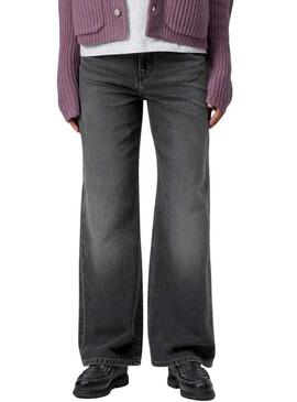 Pantaloni in denim Carhartt Jane neri da donna