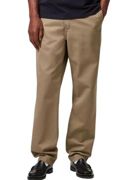 Pantaloni Carhartt Master color cammello per uomo