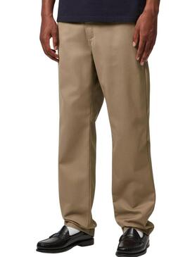 Pantaloni Carhartt Master color cammello per uomo