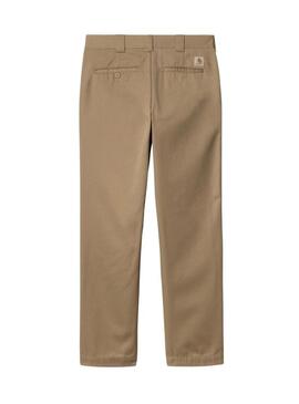 Pantaloni Carhartt Master color cammello per uomo