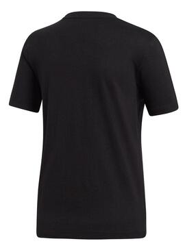 T-Shirt Adidas 3 bande nere per Donna