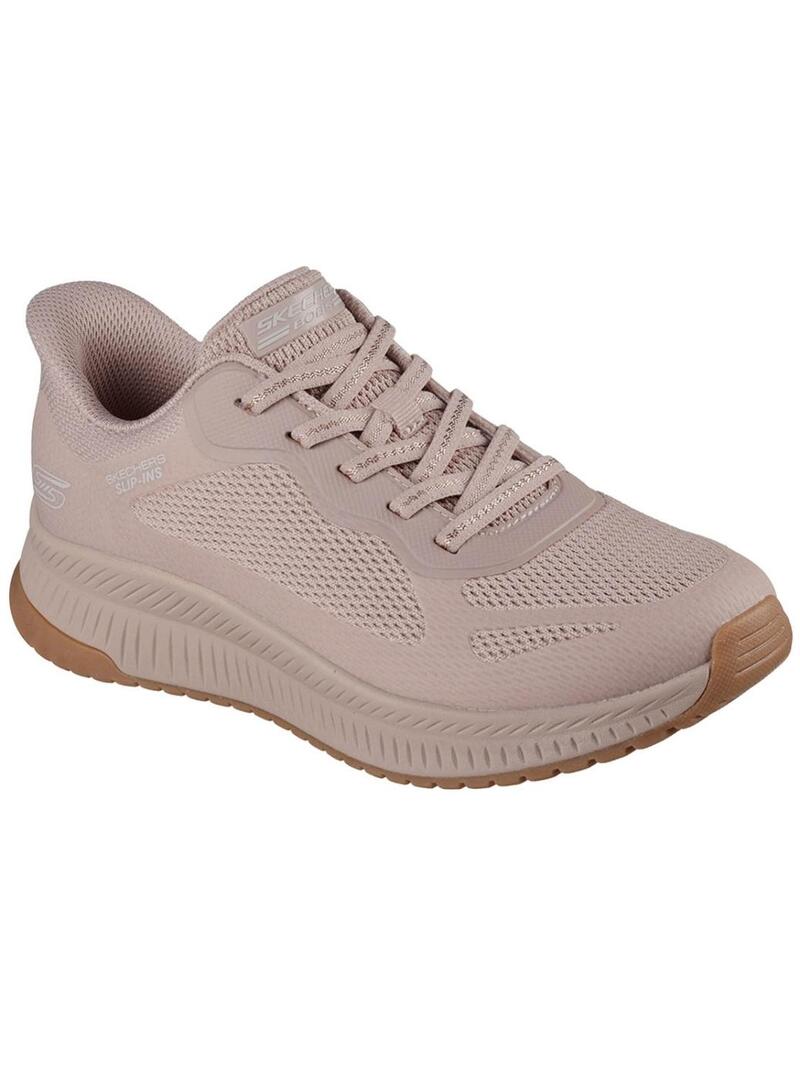 Scarpe Skechers Bobs Squad 4 rosa per donna