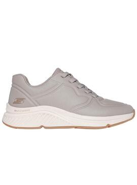 Scarpe Skechers Arch Bobs grigie per donna