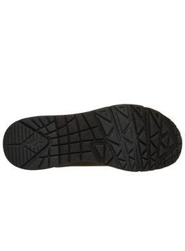 Scarpe Skechers Uno nere da donna.