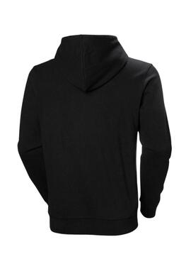 Felpa Helly Hansen con logo nero per uomo.