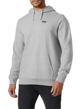 Felpa grigia Helly Hansen Core Graphic per uomo