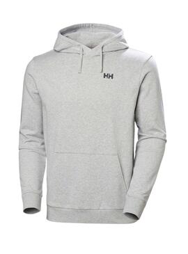 Felpa grigia Helly Hansen Core Graphic per uomo